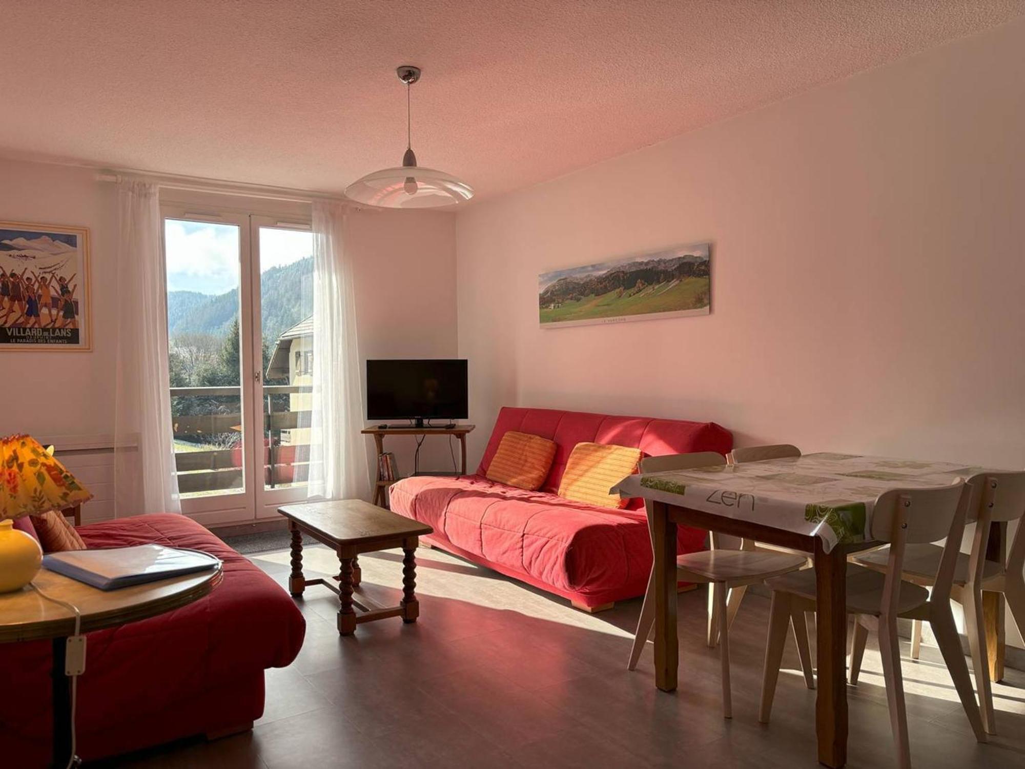 Appartement Cosy, Balcon Sud, 2 Chambres, Parking Gratuit A 10 Min Du Centre Et Proche Ski ! - Fr-1-548-4 维拉尔-德朗 外观 照片